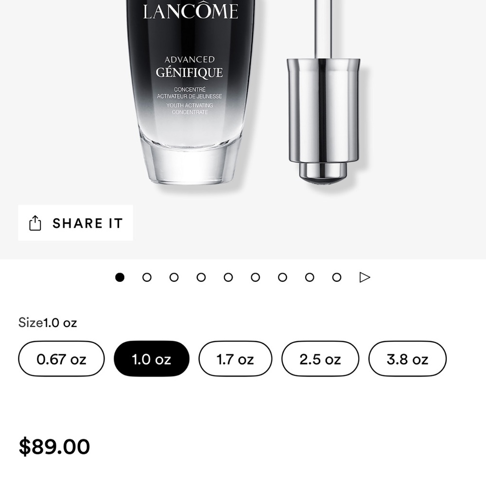 Lancome genifique serum